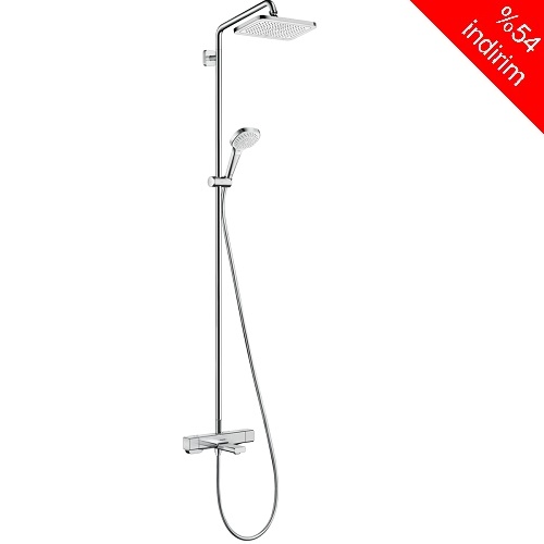 HANSGROHE Croma E 280 Duş Kolonu - 27687000 (Termostatik bataryalı)