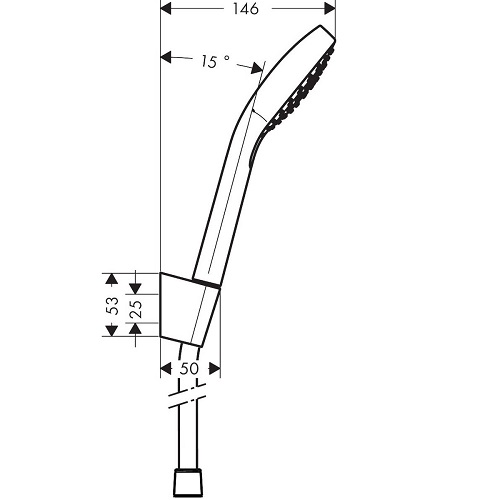 HANSGROHE Croma Select E Vario El Duş Seti-26413400