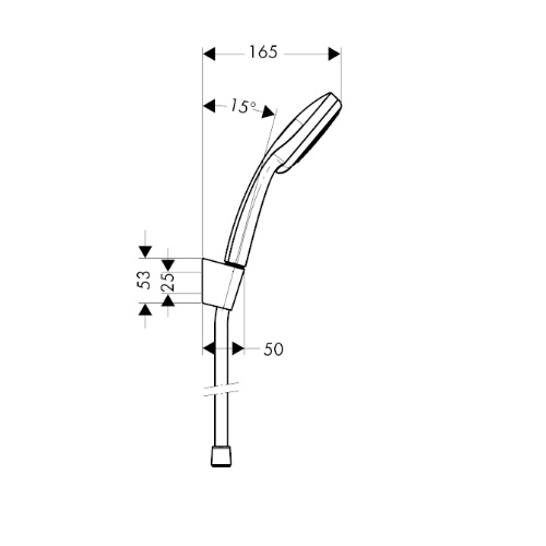 HANSGROHE Croma 100  Vario El Duş Seti-27594000