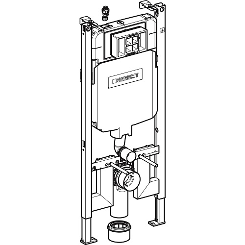 Geberit Alfa 8 cm Duofix Gömme Rezervuar 458.175.00.1